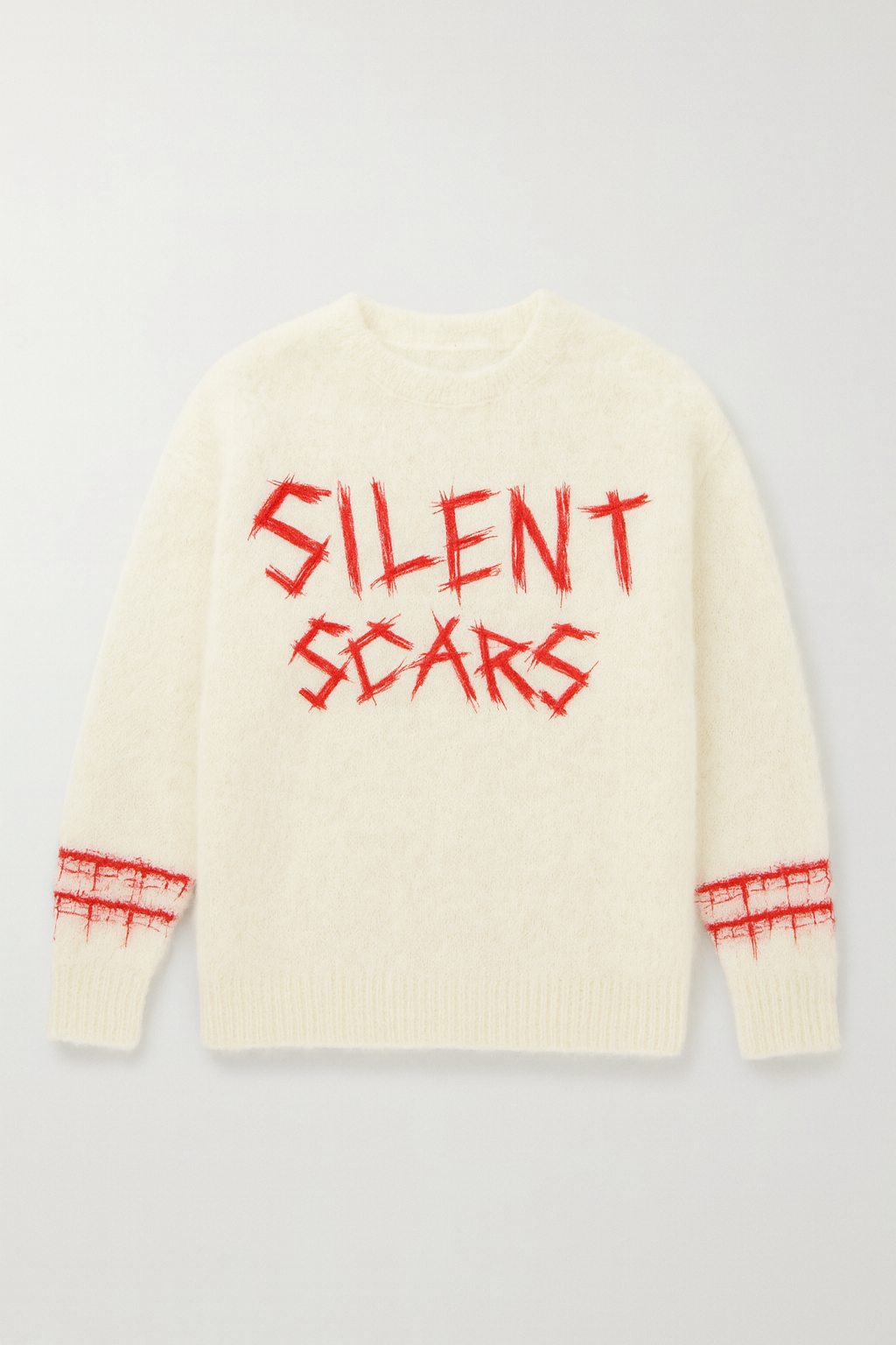 Silent Scars "Alone" Mohair Sweater (Copy)