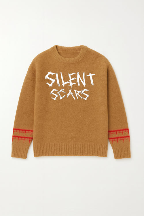 Silent Scars "Alone" Mohair Sweater